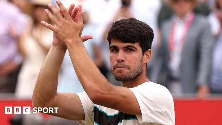 Carlos Alcaraz’s Queen’s title makes him ‘red hot favourite’ for Wimbledon