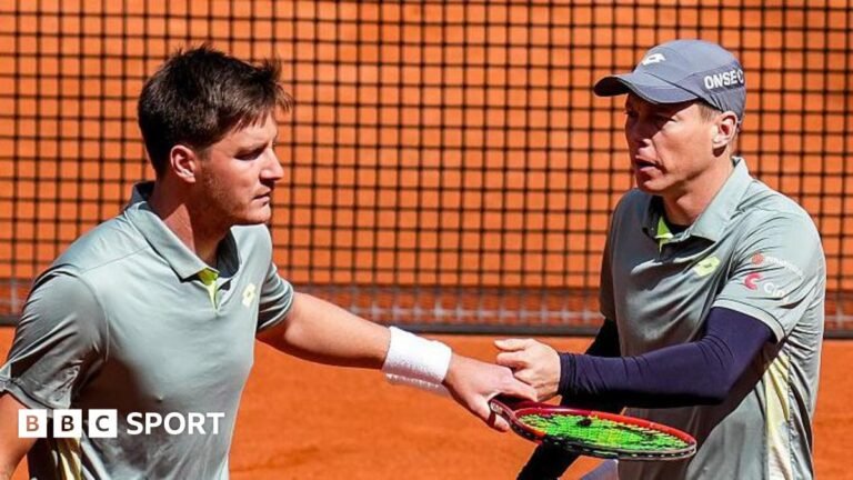 French Open 2025: Britain’s Henry Patten and Finn Harri Heliovaara into quarter-finals