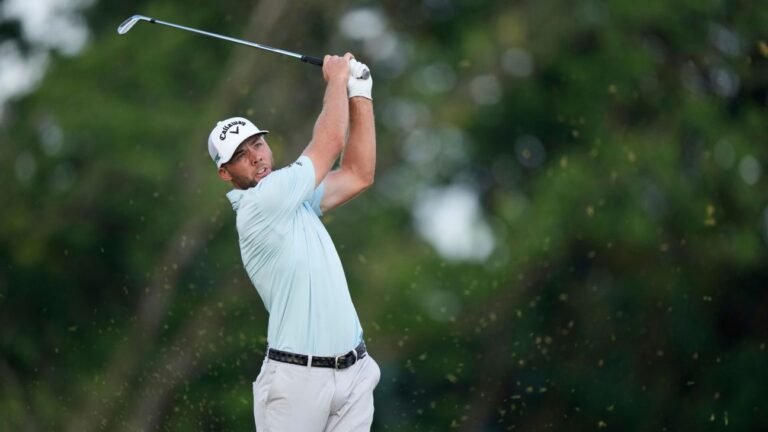 Sam Burns holds steady, up 1 shot on Scott, Spaun at U.S. Open
