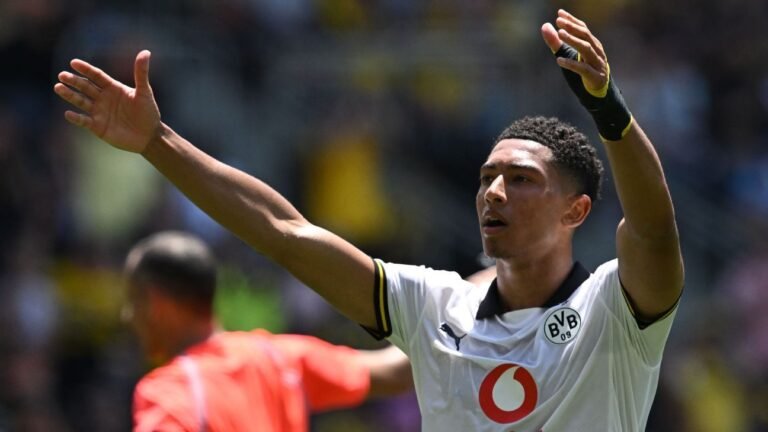 Jobe Bellingham: First Borussia Dortmund goal ‘surreal’