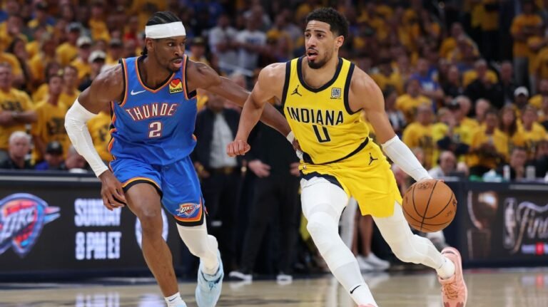 Game 7 line drops as Pacers try for NBA Finals upset vs. Thunder