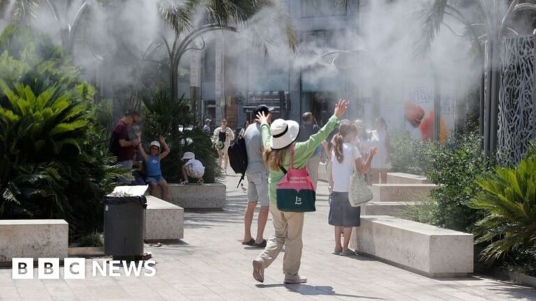 Temperatures reach 46C in Spain as Europe heatwave continues