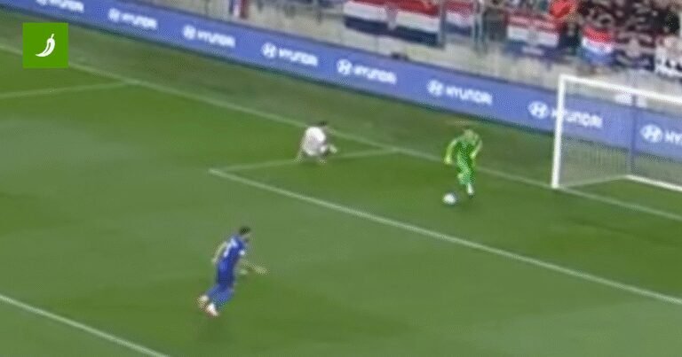 VIDEO Livaković prodao lažnjak najboljem igraču Čeha. Bacio ga je na stražnjicu