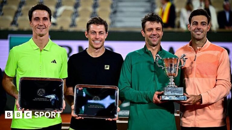 French Open 2025 results: Great Britain’s Joe Salisbury and Neal Skupski beaten in doubles final