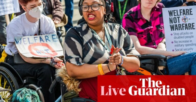 Starmer dismisses welfare cuts revolt as ‘noises off’ and defends his leadership – as it happened | Politics