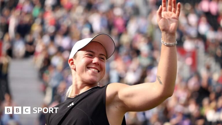 Queen’s 2025: Sonay Kartal beats Daria Kasatkina as Queen’s hosts women’s tournament for first time in half a century