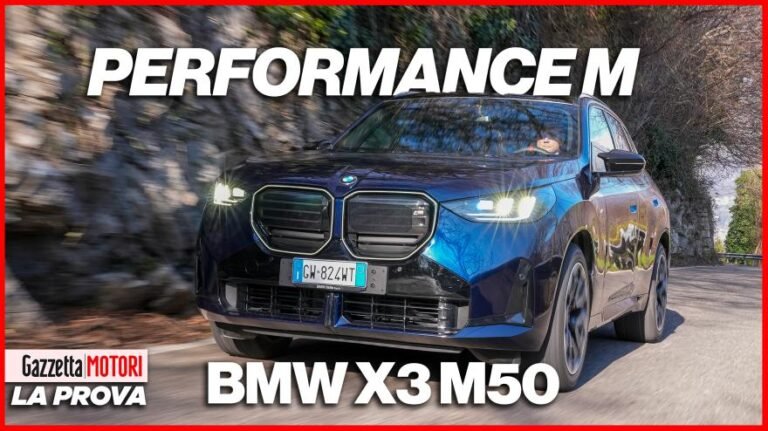 Bmw X3 M50: il Suv mostra i muscoli