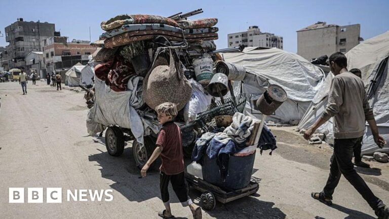 Israel orders evacuations in northern Gaza as Trump pushes for ceasefire