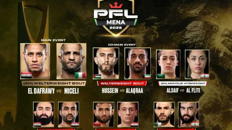 Borilački spektakl PFL Mena 2 pratite na platformi Voyo