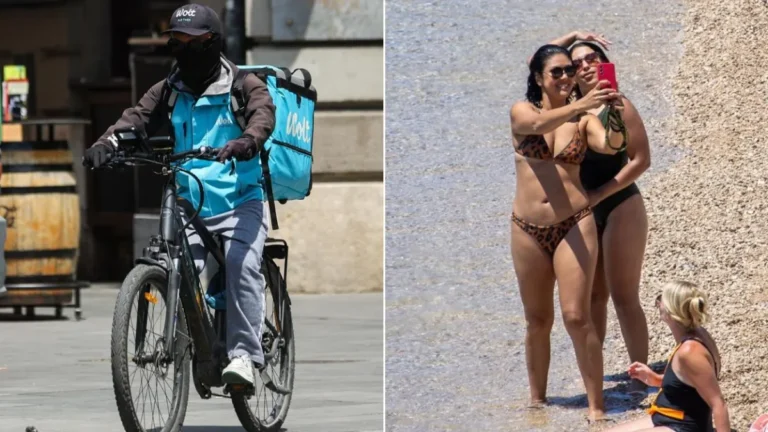 U Zagrebu se vozači dostave ‘prže’ u zimskim jaknama, a na Jadranu svi u kupaćim kostimima