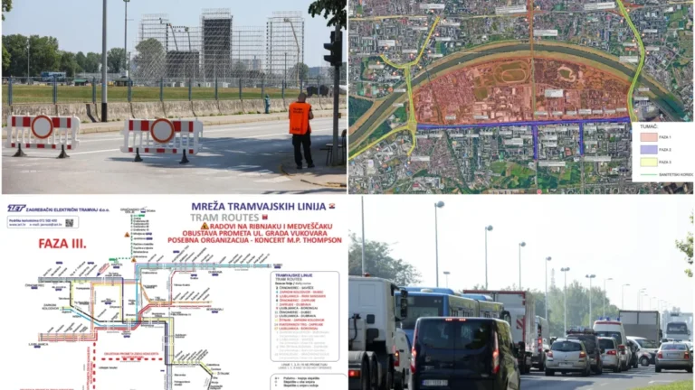 Grad Zagreb objavio kako će izgledati faze regulacije prometa zbog koncerta Marka Perkovića Thompsona