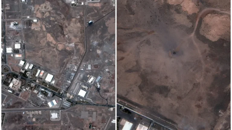 Preoblikovani teren i divovski krater: Slike iz svemira pokazuju posljedice bombardiranja