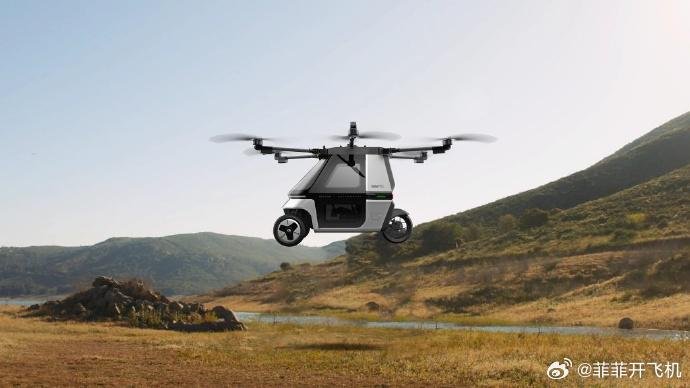 Kuickwheel Skyrider X6 – Fliegendes E-Motorrad aus China!