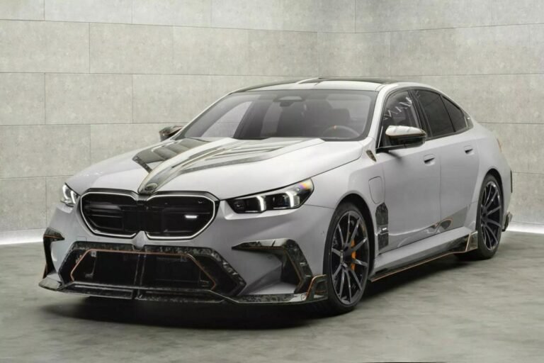 Mansory verpasst dem BMW M5 (G90) eine “Carbon-Diät”