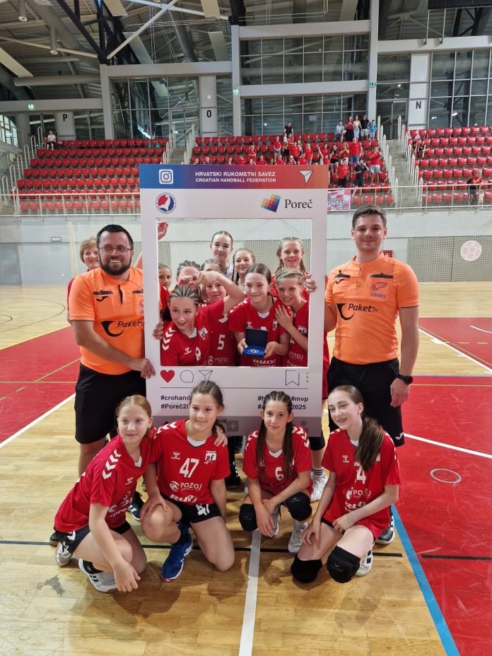 Završnica 1. HRL U11 (Ž): Završen još jedan sjajan rukometni dan u Poreč, sutra polufinala i borba za plasman