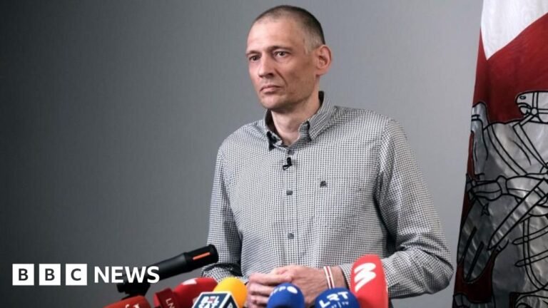 Belarus opposition leader’s husband urges Trump to help free other prisoners