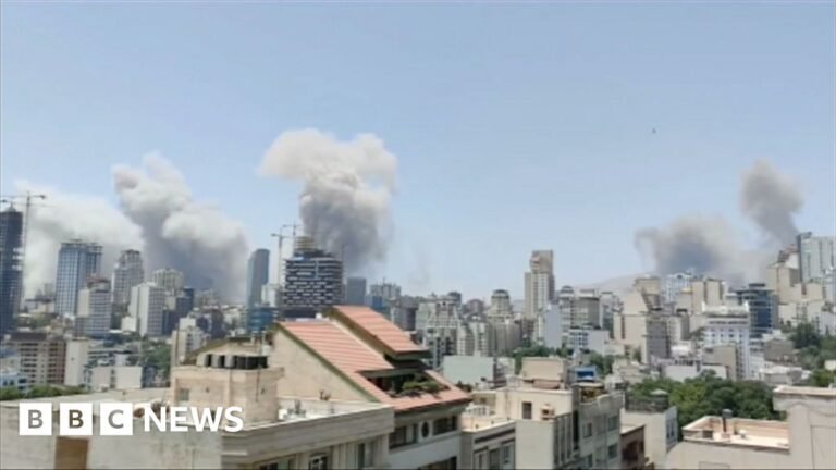 Video shows aftermath of Israeli strikes on Iran