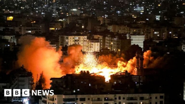 Israel strikes southern Beirut on eve of Eid Al Adha