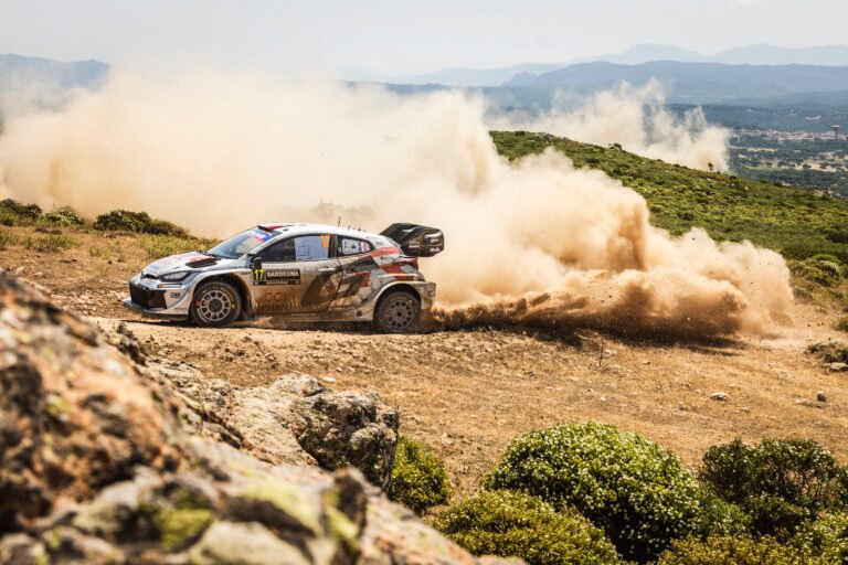 WRC: Ogier leads as brutal Friday decimates Sardinia field