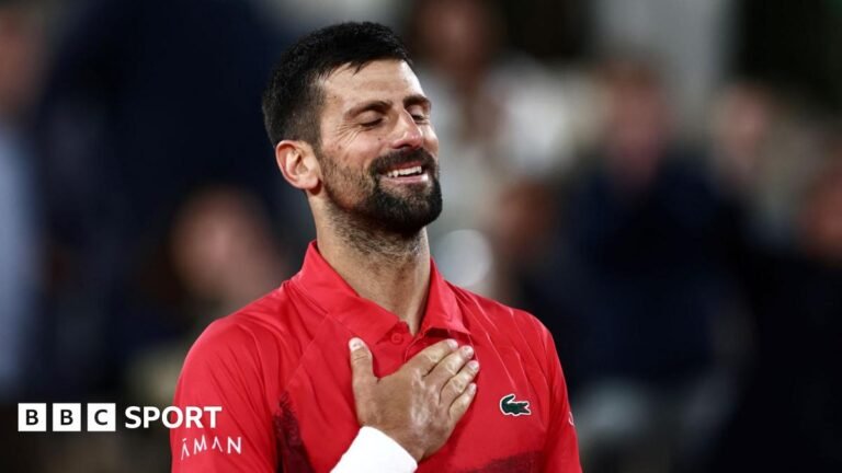 French Open 2025 results: Novak Djokovic beats Alexander Zverev to set up Jannik Sinner semi-final