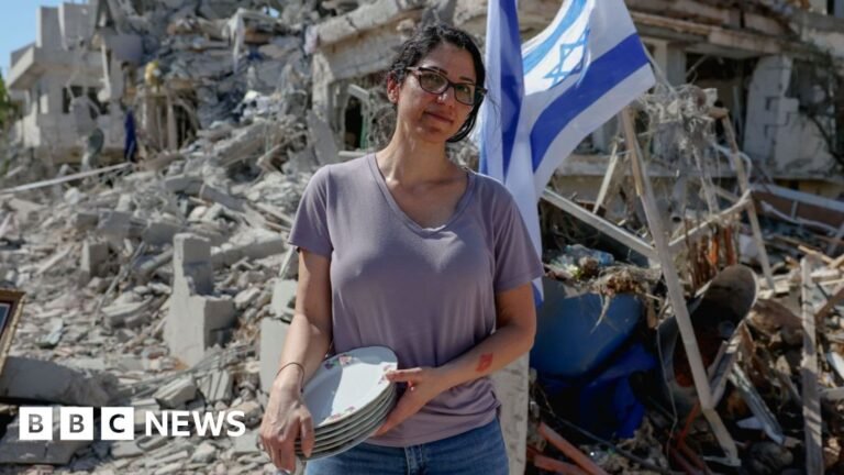 Israelis survey damage after Iran missile strike