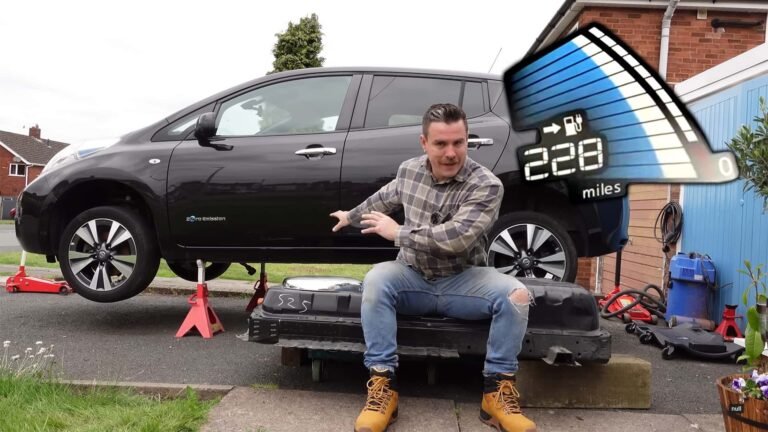 This Genius Doubled His Nissan Leaf’s Range With A Home-Swapped Battery