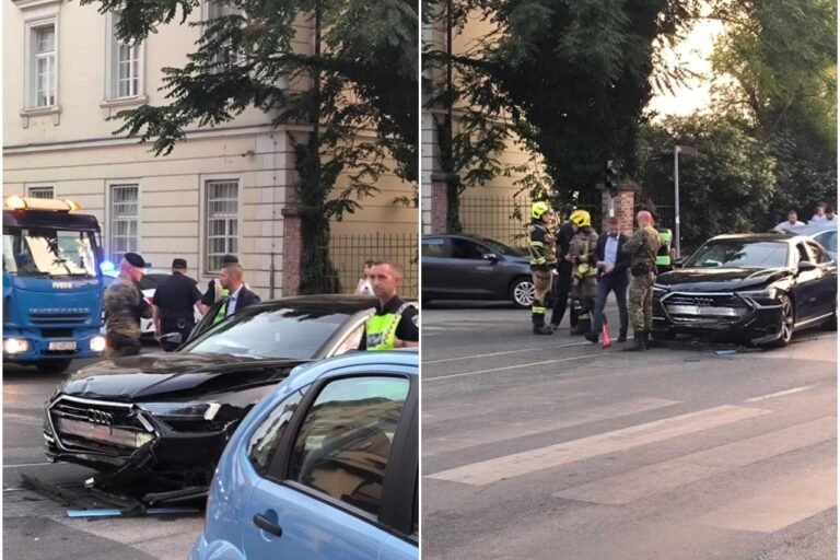 Slobodna Dalmacija – Anušićev Audi sudjelovao u nesreći u centru Zagreba: ‘Ministar je odmah pružio pomoć ozlijeđenima’