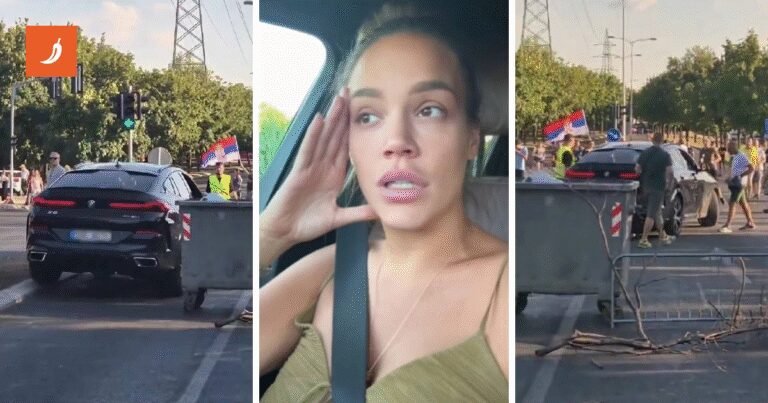Srpska pjevačica se autom pokušala probiti kroz blokade u Beogradu, širi se video