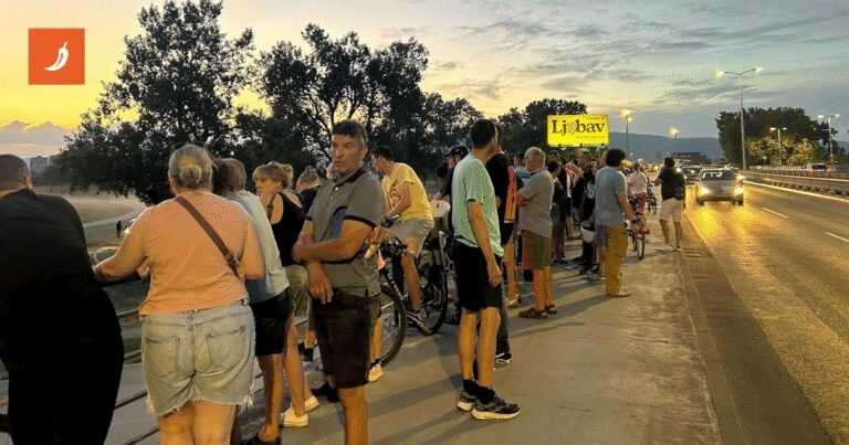 Gomila ljudi se okupila na Mostu slobode zbog Thompsonove tonske probe