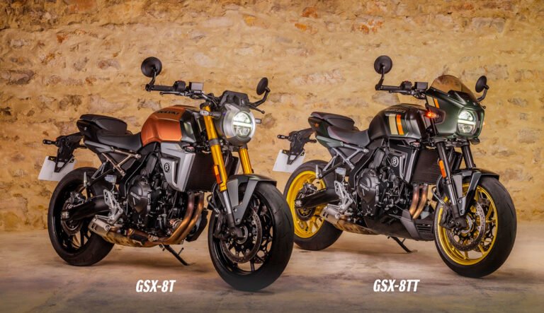SUZUKI GSX-8T E GSX-8TT, EFFETTO NOSTALGIA
