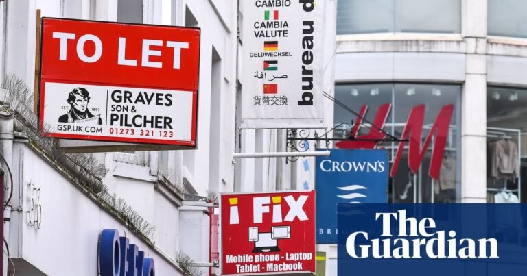 As much as £5bn needed to revive UK’s struggling high streets, study finds | Retail industry
