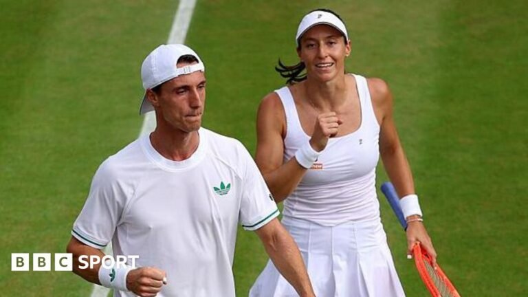 Wimbledon 2025: GB’s Joe Salisbury and Luisa Stefani of Brazil into mixed doubles final