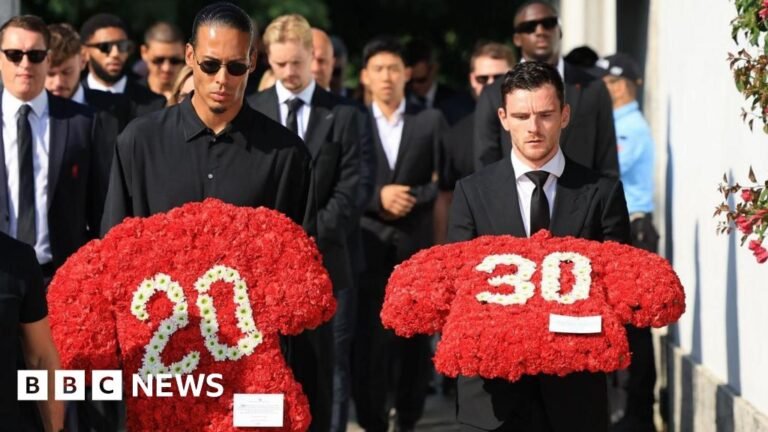 Diogo Jota and André Silva’s funeral held in Portugal
