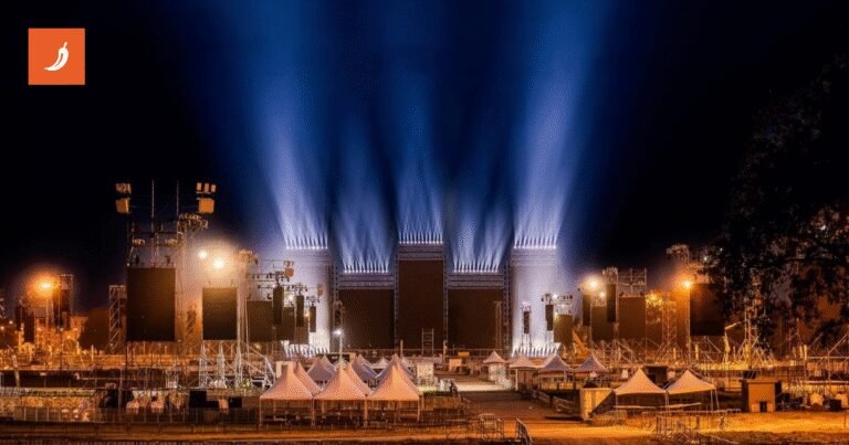 Pogledajte kako je izgledala svjetlosna proba na Hipodromu uoči Thompsonovog koncerta