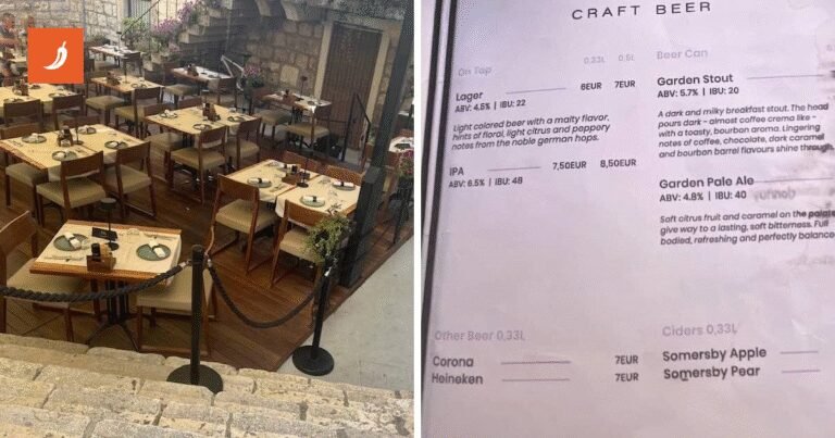 Slovenka na Hvaru: Lokal prazan, pivo 8.5 eura. Ne idite dok se ne vrate u normalu