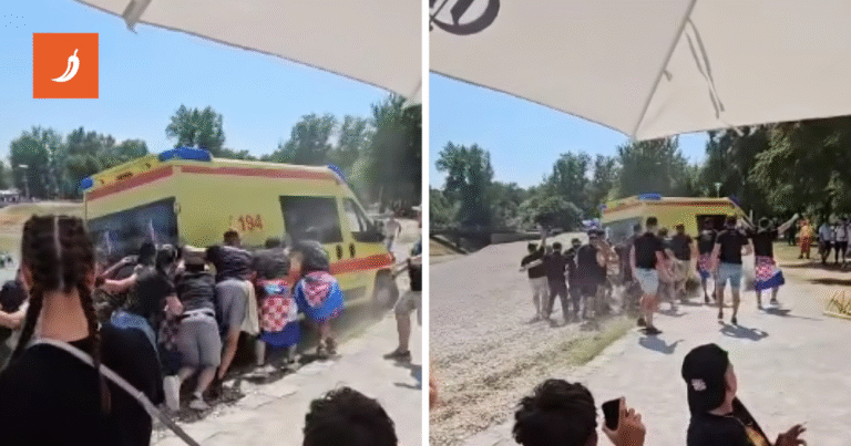 Snimka s Bundeka hit na mrežama: Fanovi Thompsona pogurali vozilo Hitne