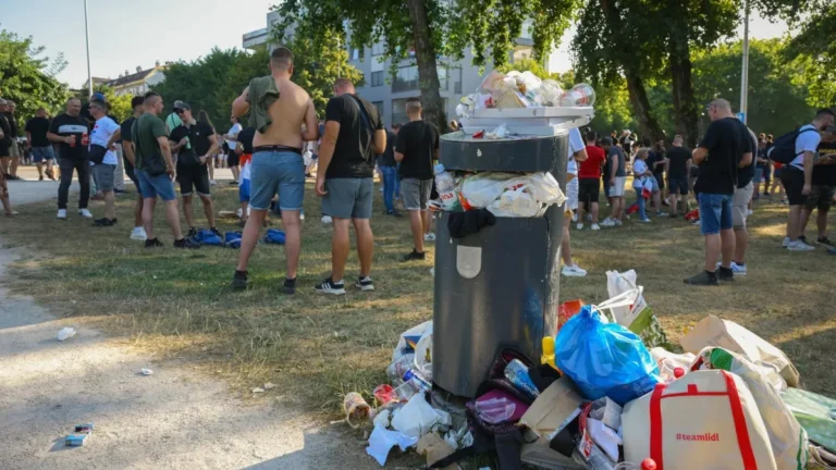 Thompsonovi fanovi okupirali fan zonu pa iza sebe ostavili hrpu smeća: Ovako sada izgleda Bundek
