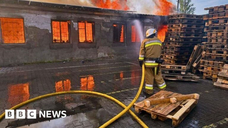 Kyiv hit by new massive Russian drone attack, Ukraine officials say