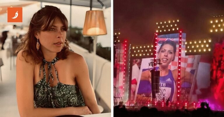 Fotografija Blanke Vlašić pojavila se na velikom ekranu tijekom Thompsonova koncerta