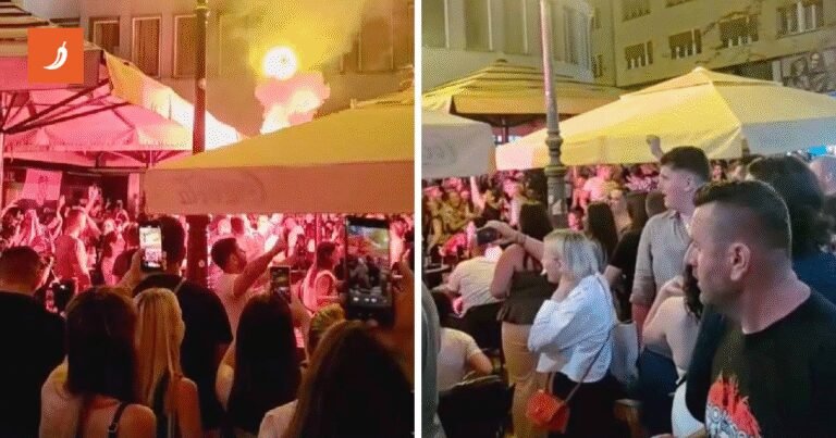 VIDEO Gomila pjeva Lijepa li si i Stari se u centru Zagreba