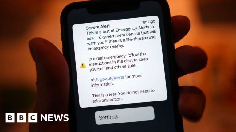 UK emergency alert to be tested for second time in September