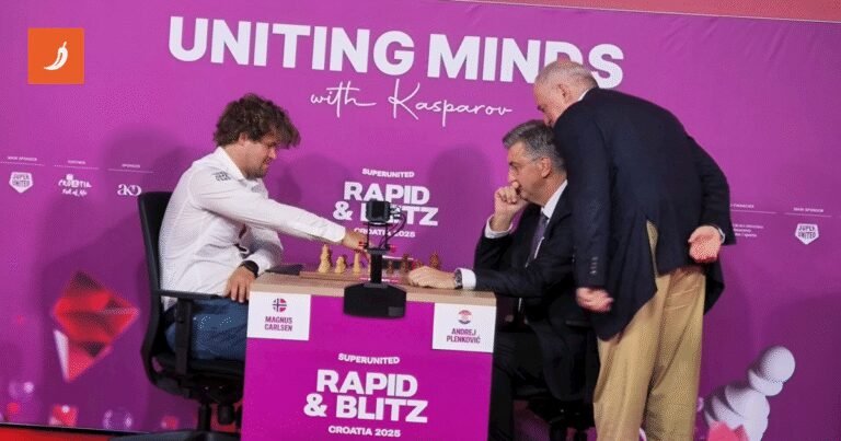 Plenković na turniru u Zagrebu zaigrao protiv najboljeg šahista svijeta